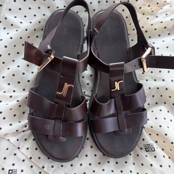 JONAK sandals brown (FRENCH BRAND) - Picture 2 of 3